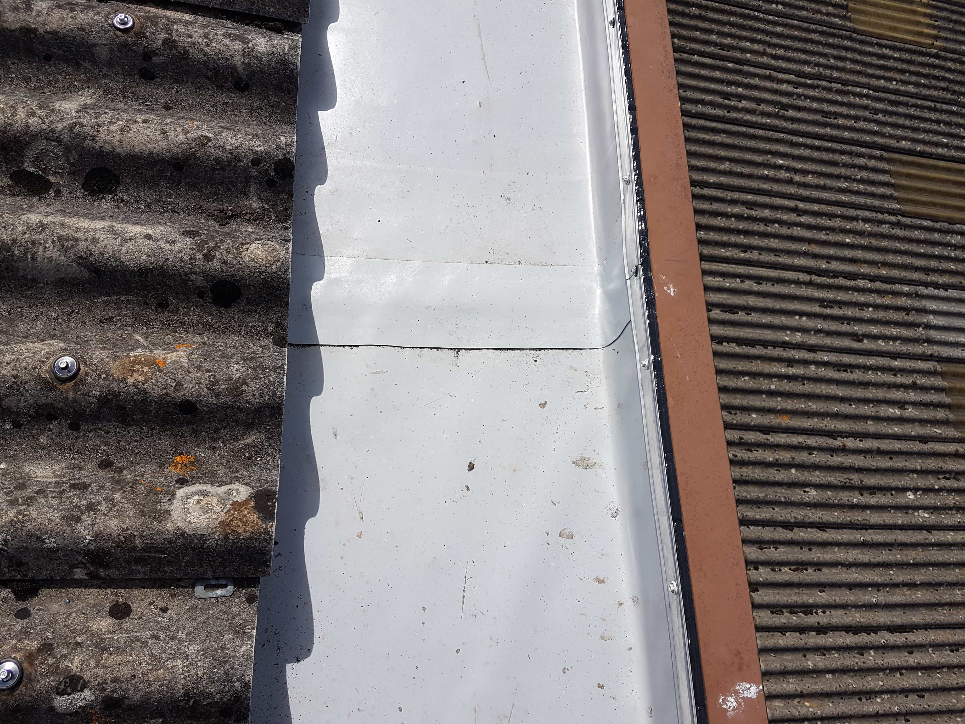 pose membrane dans cheneau