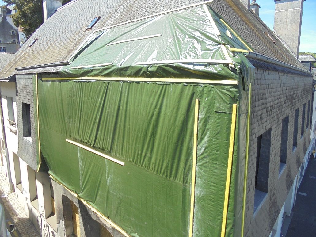 bachage facade quimperle