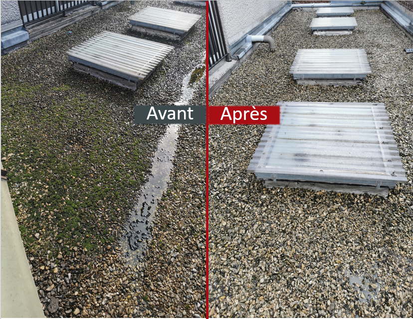 Entretien d’un toit terrasse
