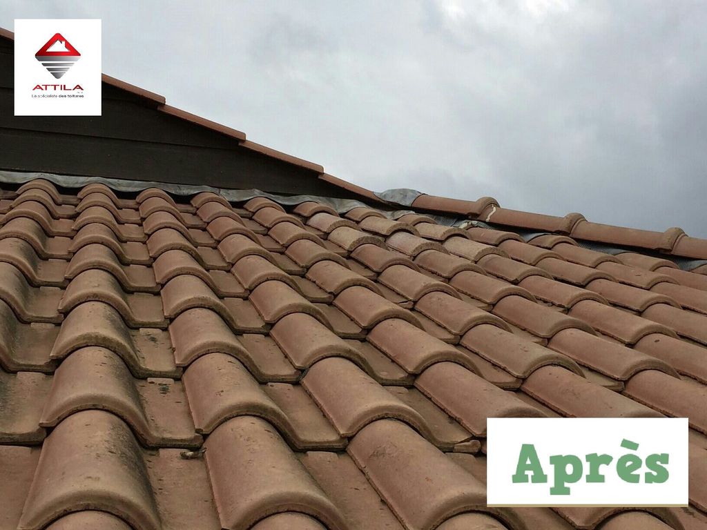 mesure conservatoire sur cheminee arrachee suite tempete balaruc le vieux par attila sete agde 2