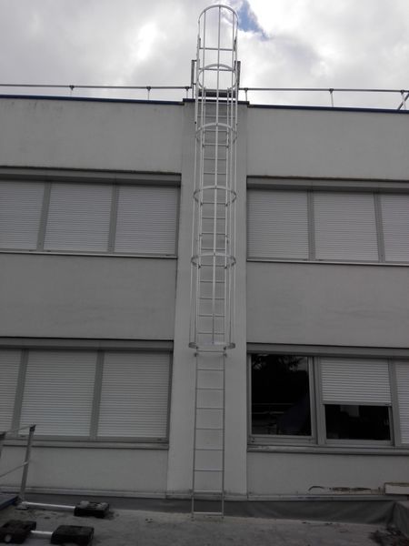 Sécurisation toiture échelle