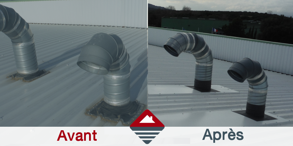 Comparatif avant après réparation Attila Orange