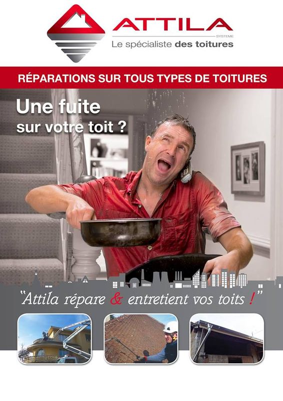 fuite sur votre toit