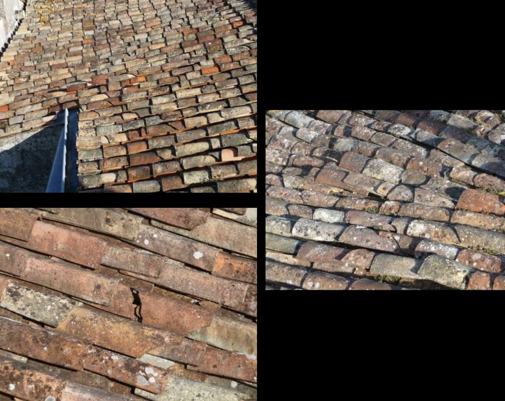 toiture tuiles avant