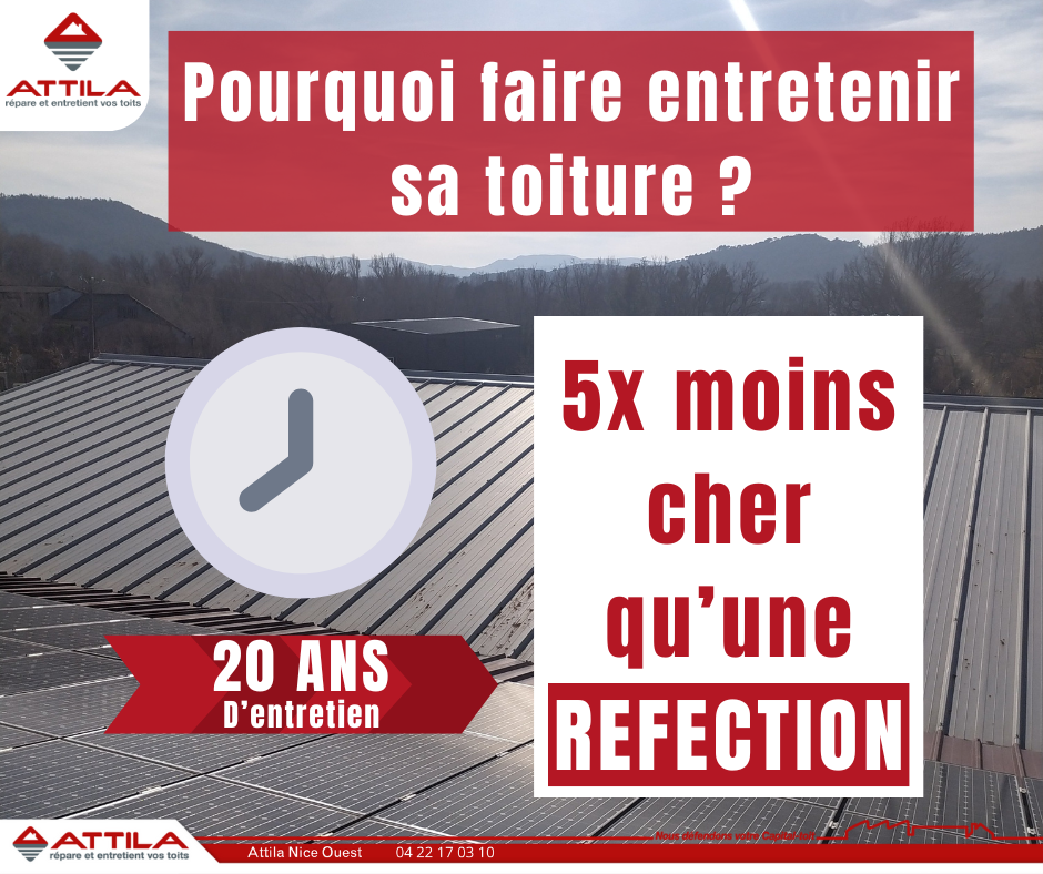 avoir un contrat d'entretien toiture