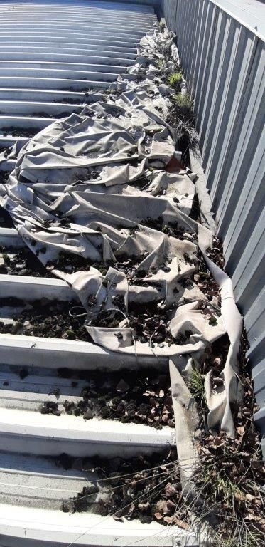 Chéneaux-encombrés-toit-industriel