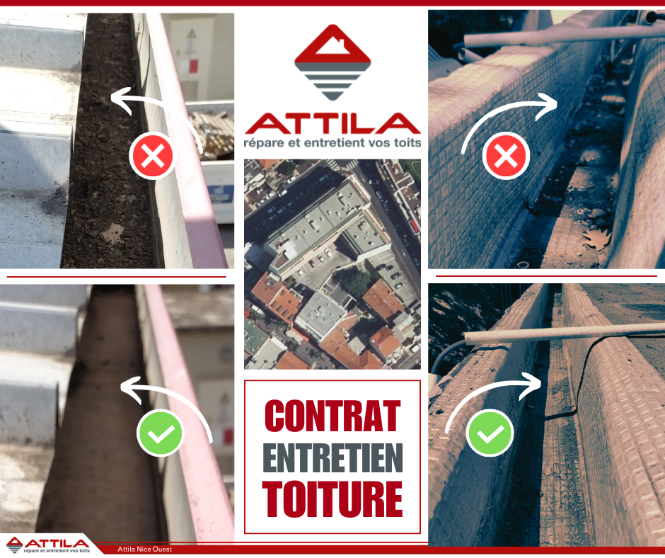 Nettoyage Cheneaux - Contrat d'Entretien Toiture