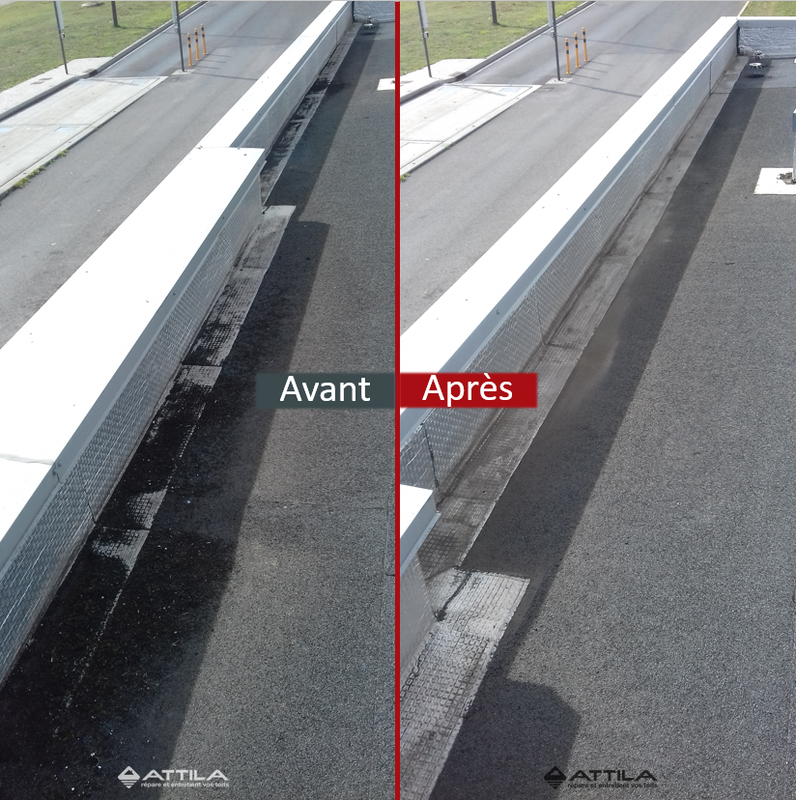 Entretien du toit terrasse de Valor’Aisne