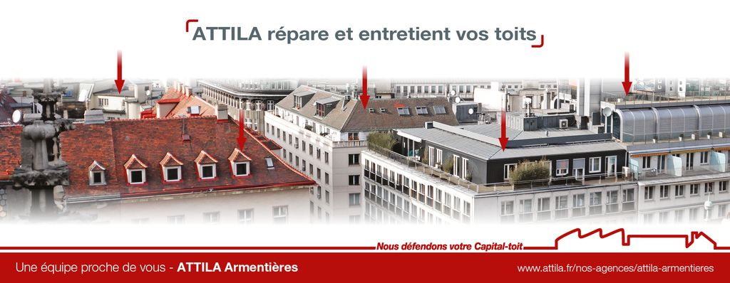 ATTILA Armentières répare et entretient vos toits