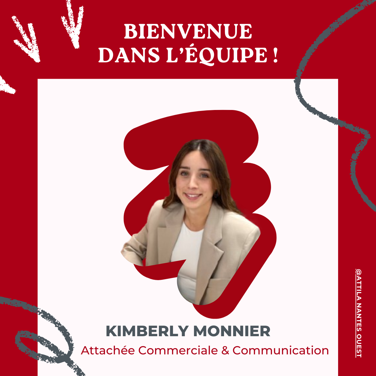 Bienvenue Kimberly !