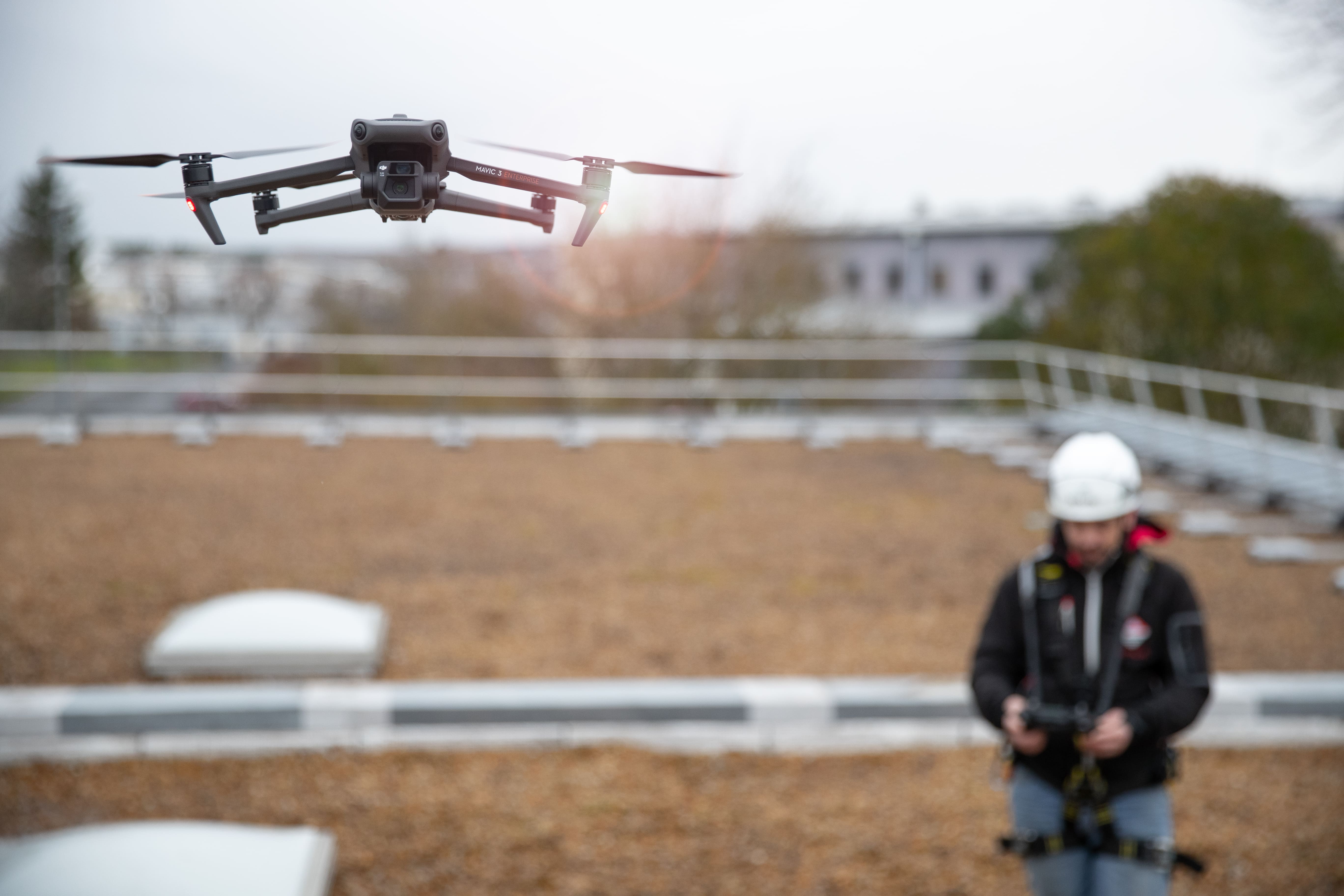 Bilan toiture avec Drone - Nantes Ouest