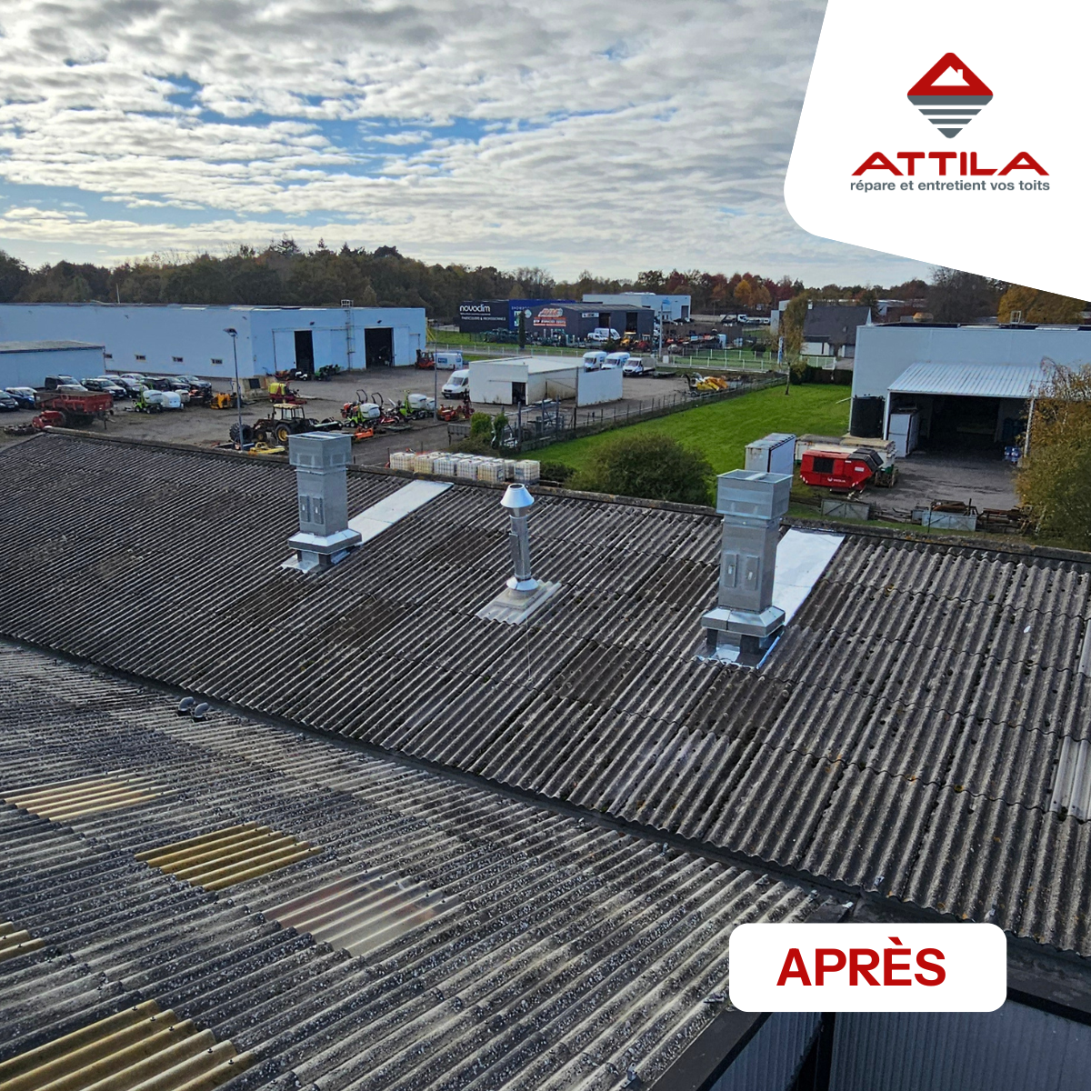 Voici un après de l'intervention