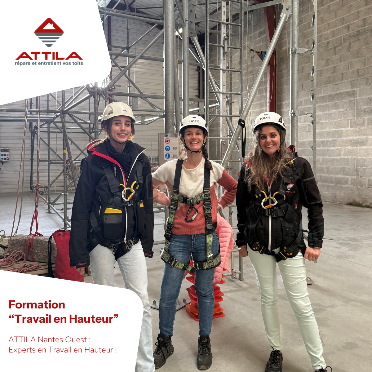 Attila Nantes Ouest : Experts en Travail en Hauteur !