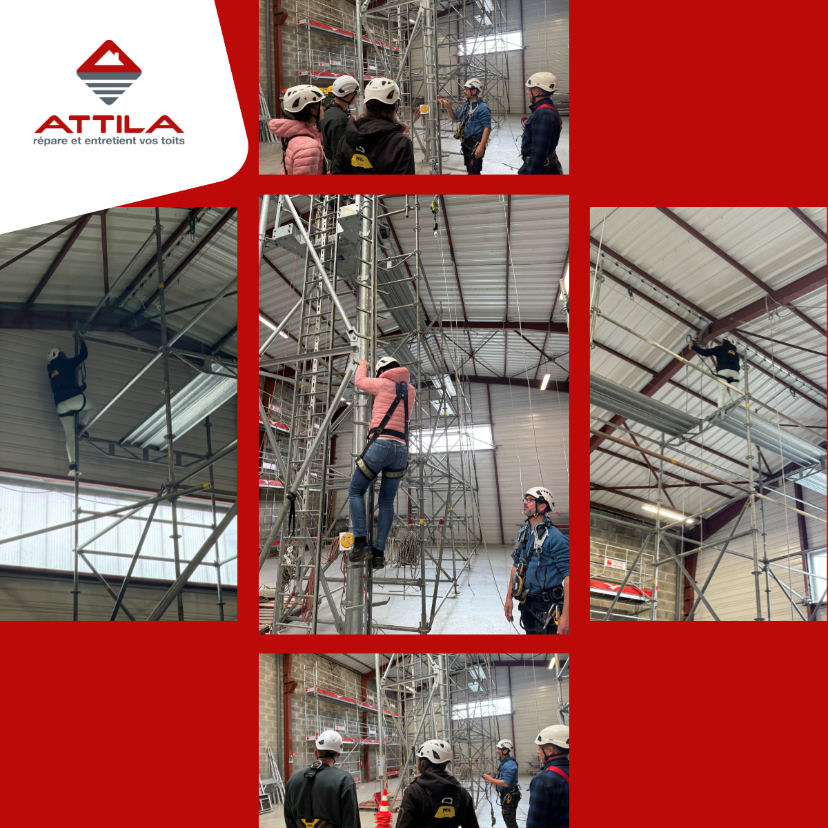 Attila Nantes Ouest : Experts en Travail en Hauteur !