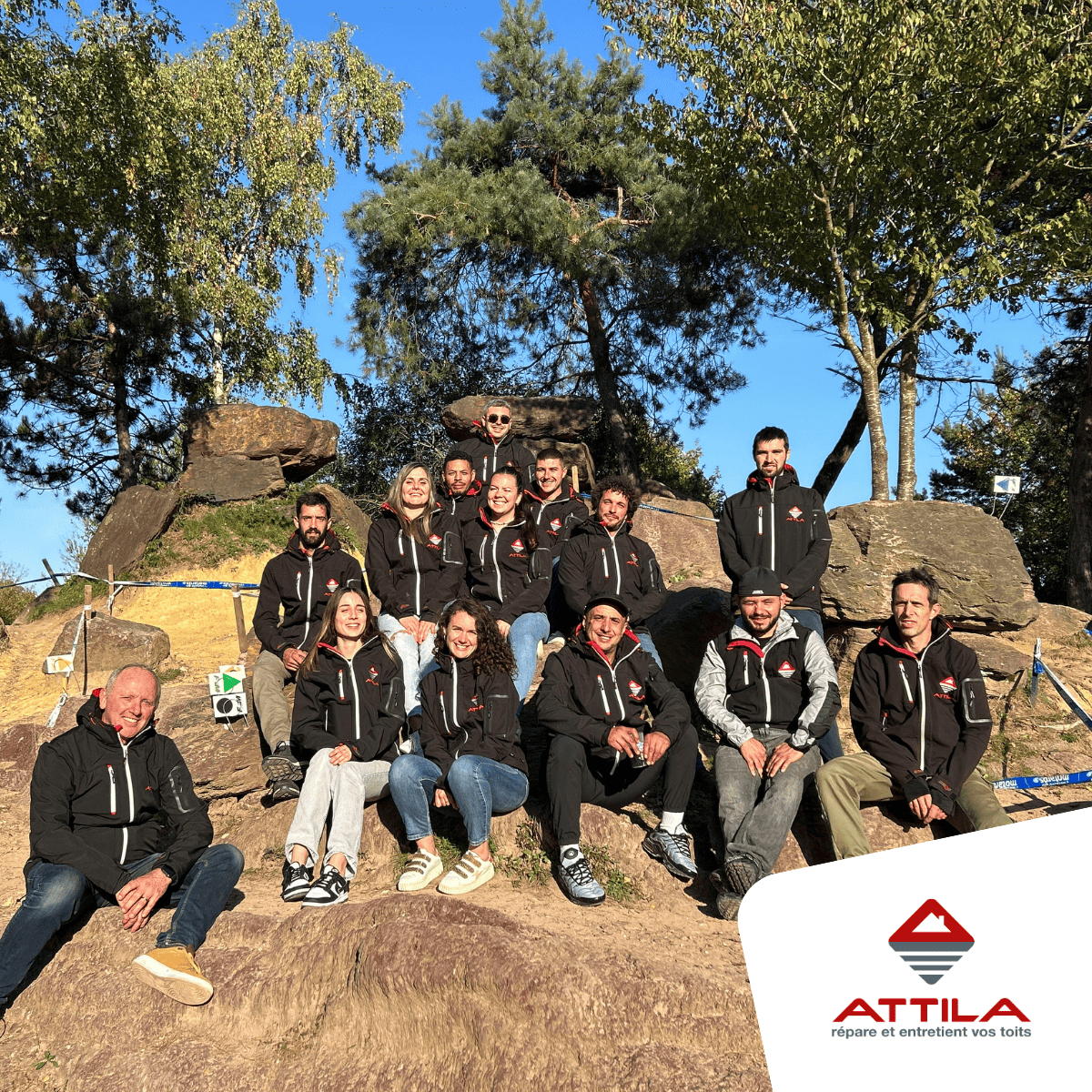 L'équipe Attila Nantes Ouest !