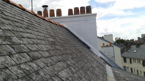 Réparation cheminée par les couvreurs d'Attila Système Nantes Ouest