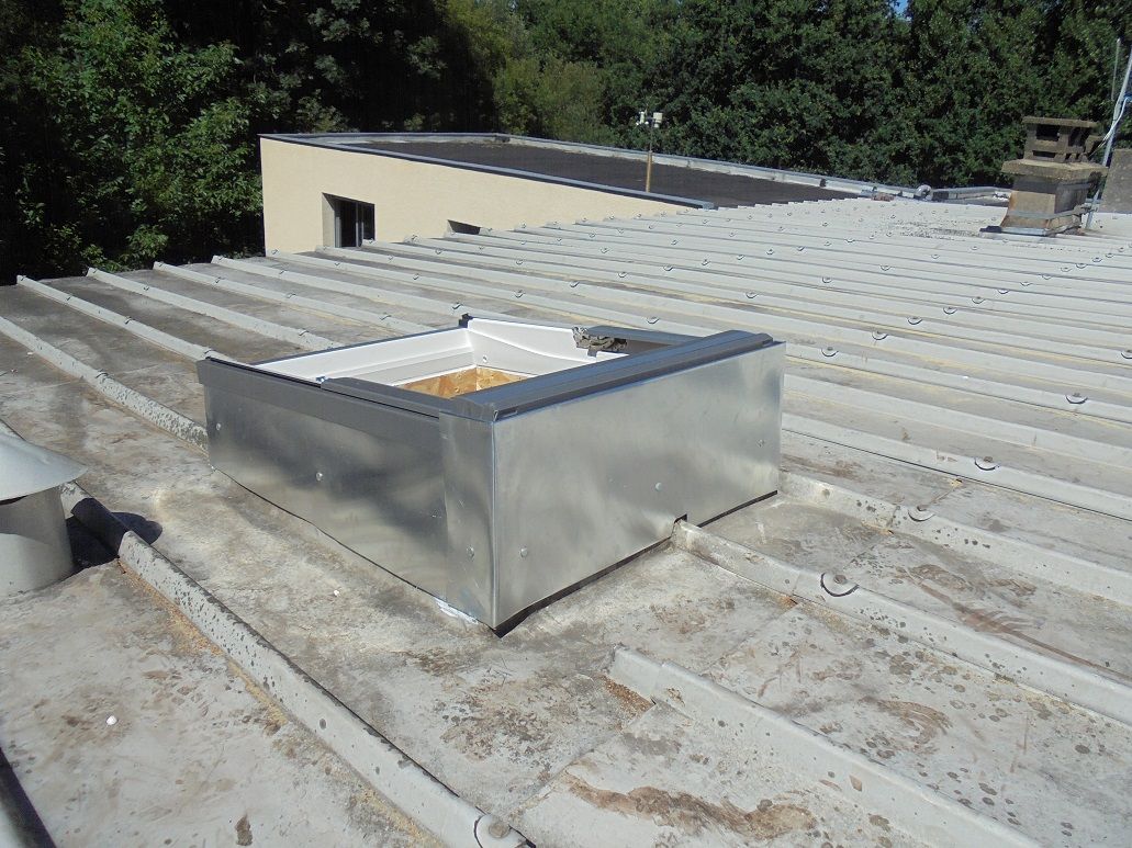 habillage zinc sur costiere