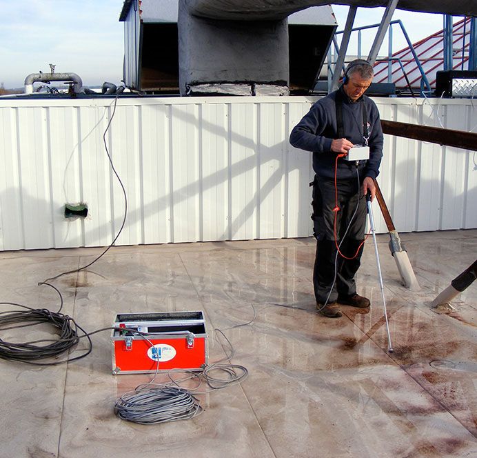 Recherche de fuite par sonde électroacoustique Recherche de fuite par sonde électroacoustique